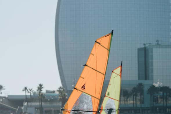 Curso de windsurf en Barcelona