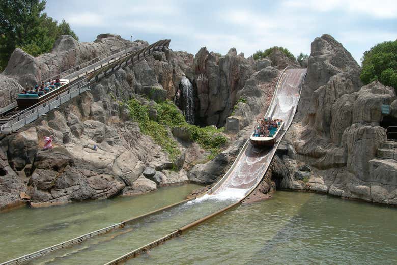 Disfrutando en PortAventura Park 