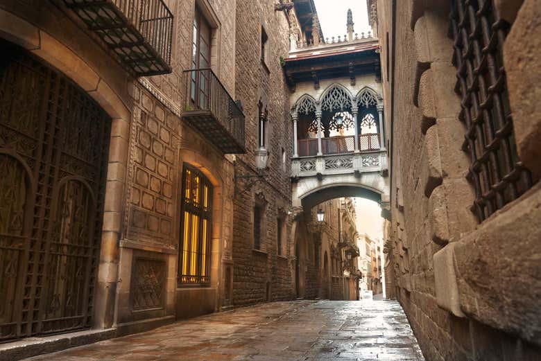 Barrio judío de Barcelona