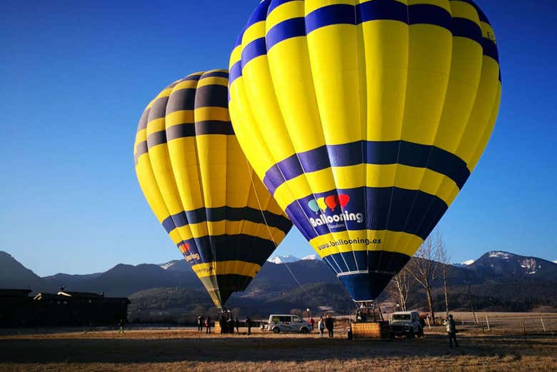 Globos aerostáticos desde Barcelona