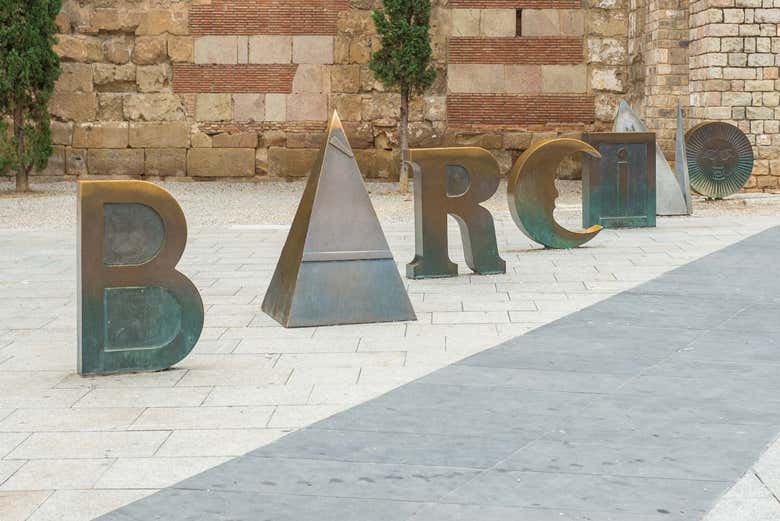 Murallas de la antigua Barcino romana
