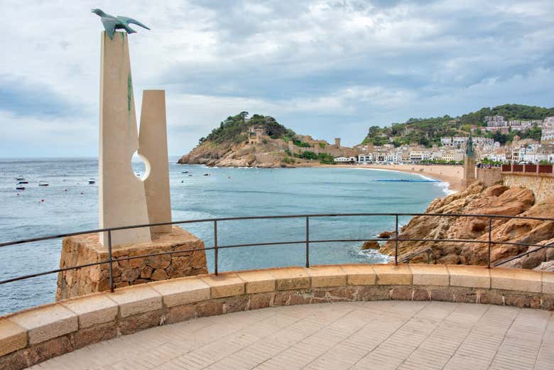 Paisajes de Tossa de Mar, en la Costa Brava