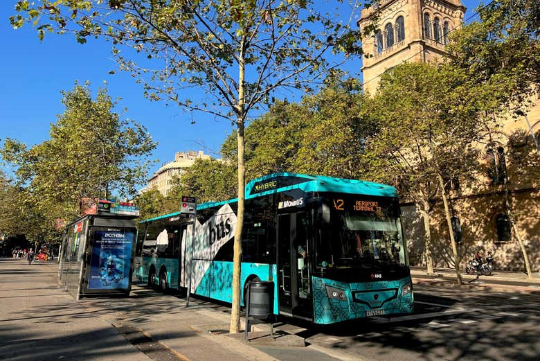 Llegaréis cómodamente al centro de Barcelona