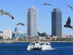 Catamarán en Barcelona