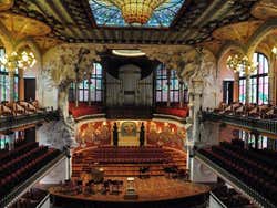 Palacio de la Música Catalana, interior