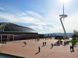 Palau Sant Jordi y Torre de Calatrava