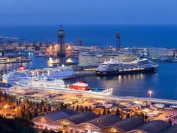 Puerto de cruceros de Barcelona
