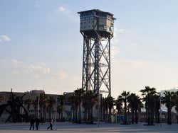Teléferico de Barcelona, Torre de San Sebastián