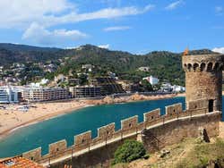 Tossa de Mar desde su fortaleza