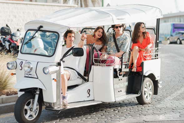 Tour en tuk tuk por Barcelona